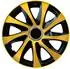 NRM Drift Extra Radzierblenden schwarz/gold 15