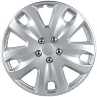 Radzierblenden Hockenheim 40 Cm (16 Zoll) Silber 4 St&uuml;ck - Cartrend