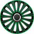 Autostyle LeMans PP 5134G 14-Zoll - schwarz, grün