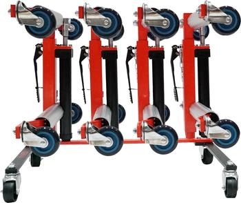KS Tools Aufbewahrungsgestell mit vier hydraulischen Rangierhilfen (160.1220)