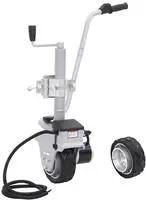 vidaXL St&uuml;tzrad Motorisiert Aluminium 12V 350W