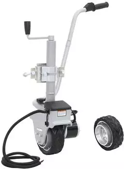 vidaXL Motorisiertes Anhänger-Stützrad Aluminium 12V 350W