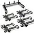 BITUXX Rangierroller hydraulisch 4er-Set 680kg (19881)