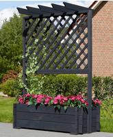 promadino Spalier Pergola mit Pflanzkasten, BxTxH: 102x65x140 cm