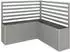 Biohort BELVEDERE Rankgitter L200/L2x1 quarzgrau-metallic