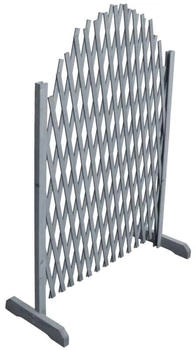 vidaXL Rankgitter Massivholz Tanne 1,8x1 m grau