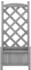 vidaXL Pflanzkübel mit Spalier Massivholz Tanne 55 x 29.5 x 110 cm