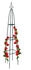 Relaxdays Garten Rankturm Metall ca. 190 cm spitz (10012492) grün