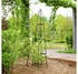 Relaxdays Garten Rankturm Metall ca. 190 cm spitz (10012492) grün