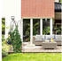 Relaxdays Rankgitter 2er Set 220 cm (10041670) schwarz