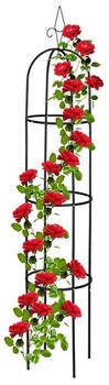 Relaxdays Rankhilfe 200 cm (10041762) schwarz
