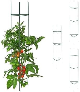Relaxdays Rankhilfe 4er Set 150 cm (10042620) dunkelgrün
