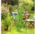Relaxdays Rankgitter 2er Set 180 cm (10041672) schwarz