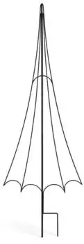 DanDiBo Rankhilfe Schwarz Metall 48x147x0.6 cm
