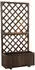 Outsunny Pflanzenkasten, Braun Holz 31.5x149.5x72.5 cm