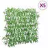 vidaXL Expandable trellis ivy pattern set of 5 (366587)