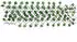 vidaXL Expandable trellis vine leaf pattern