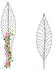 Relaxdays 2-Tlg.rankgitter-Set Braun Metall Baum/Pflanze/Natur 32x147x1 cm