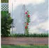 Relaxdays 2-Tlg.rankgitter-Set Braun Metall Baum/Pflanze/Natur 32x147x1 cm