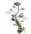 DanDiBo Rankhilfe Grau Metall 34x110x3 cm