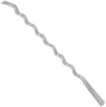 vidaXL Tomaten-Spiralst&auml;be Silber Metall 1x170x170 cm