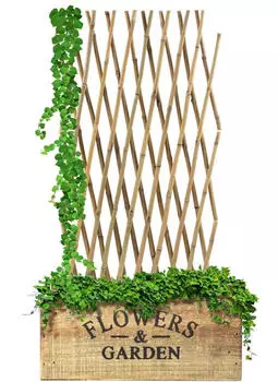 Karat Decorative expandable bamboo trellis 150 x 180 cm