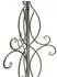 DanDiBo Rankhilfe Braun Metall 45x125x1.5 cm