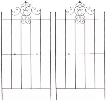 CLP Rankgitter Bronze Metall 85.5x170x2 cm