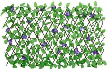 vidaXL Expandable trellis ivy pattern (366574)