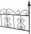 DanDiBo Rankhilfe Braun Metall 60x50x8 cm