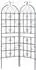 casa.pro casa.pro Rankgitter-Set Schwarz Metall 50x180x1.3 cm