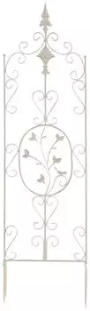 TPFGarden Rankgitter Natur Metall 35x122x7 cm