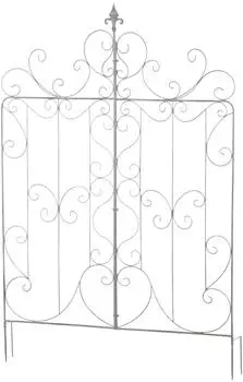 TPFGarden Rankgitter Grün Metall 99x133x7 cm