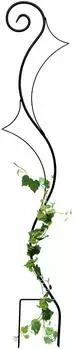 DanDiBo Rankhilfe Schwarz Metall 30x145x2.5 cm