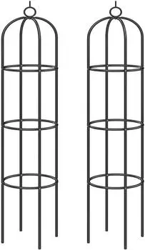 Deuba Metal obelisk trellis 200 cm