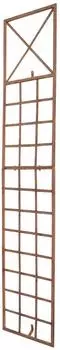 TPFGarden Rankgitter Braun Metall 40x198x2 cm