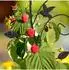 Relaxdays Rankhilfe Schwarz Metall Floral 34x110x1 cm
