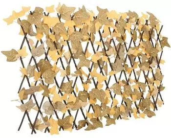 vidaXL Expandable trellis maple leaf pattern set of 5