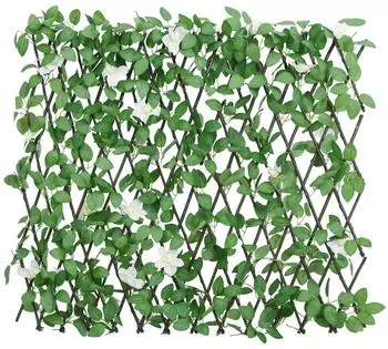 vidaXL Expandable trellis ivy pattern (366590)