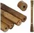Relaxdays 40Xpflanzstäbe Hellbraun Holz 1x105x1 cm