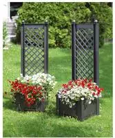 KHW Spalier mit Pflanzkasten, BxTxH: 43x43x140 cm