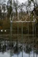 KUHEIGA Rankger&uuml;st H: 200cm verzinkt/Zink Obelisk Rosenhilfe Rankhilfe - stabil