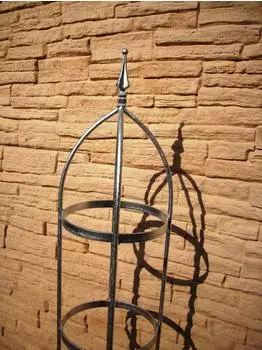 Kuheiga Rankhilfe Metall 120cm zink