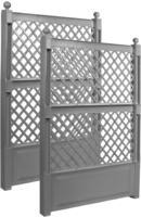 KHW Spalier 2er-Set mit Erdspie&szlig;en, BxTxH: 100x6x140 cm