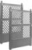 KHW Spalier 100cm mit Erdspieß grau 2er Set (481536)