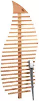 dobar Rankhilfe "Gro&szlig;es Design-Rankger&uuml;st "Fraxinus-Blatt"" Rankhilfe 76x6,5x186cm,