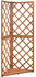 vidaXL Corner graticule 50x50x145 cm brown