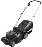 Worx Akkurasenm&auml;her "WG737E Nitro Profi" 6 Schnitth&ouml;henstufen 2-7 cm, inkl. 2...