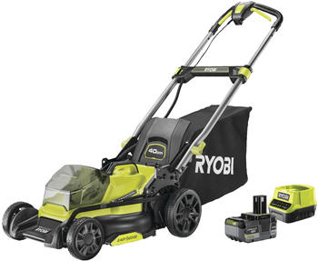 Ryobi 18V ONE+ RY18LMX40C-150 (mit 1 Akku 5 Ah und Ladegerät)