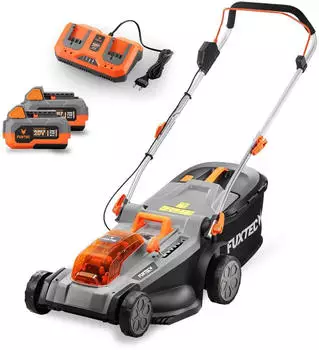 FUXTEC Akku Rasenm&auml;her FX-E2RM37SET